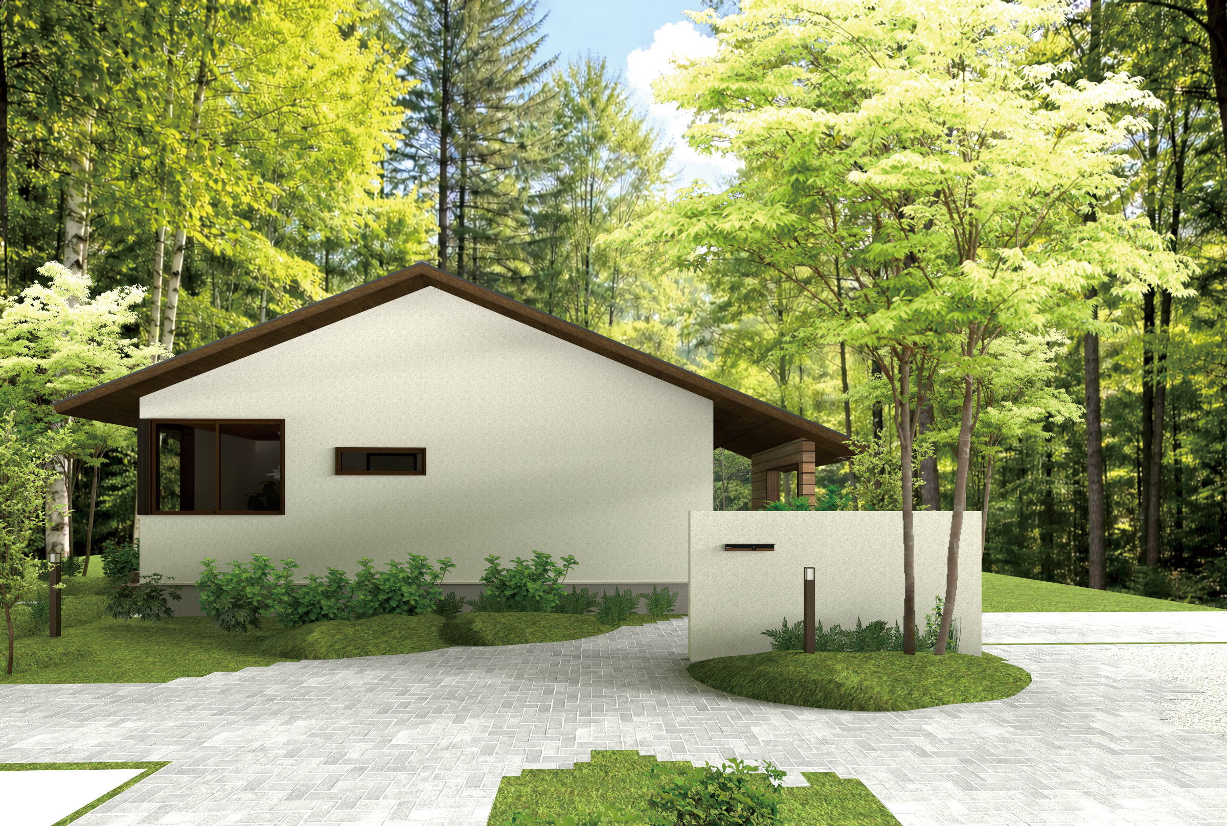 Outer Room-半外-のある家