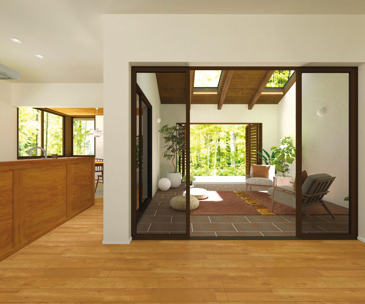 Outer Room-半外-のある家